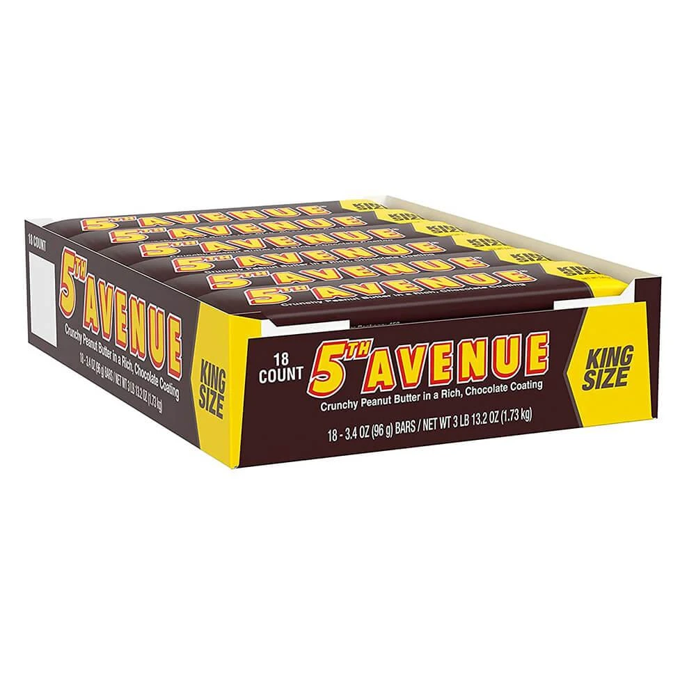 5th Avenue King Size Candy Bars: 18-Piece Box 4 5th Avenue King Size Candy Bars: 18-Piece Box - Image 2
