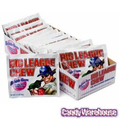 Big League Chew Bubble Gum Packs - Original: 12-Piece Box 9 Big League Chew Bubble Gum Packs - Original: 12-Piece Box -Snickers Sales Store big league chew bubble gum packs original 12 piece box candy warehouse 4 83c7336b f885 4cda 86ba 9ce797e31a4f