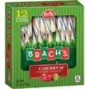 Bobs Sweet Stripes Rainbow Cherry Candy Canes: 12-Piece Box -Snickers Sales Store bobs sweet stripes rainbow cherry candy canes 12 piece box candy warehouse 1
