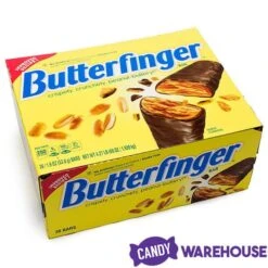 Butterfinger Candy Bars: 36-Piece Box -Snickers Sales Store butterfinger candy bars 36 piece box candy warehouse 4