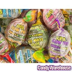 Charms Super Blow Pops - Sweet N Sour: 72-Piece Set -Snickers Sales Store charms super blow pops sweet n sour 72 piece set candy warehouse 3