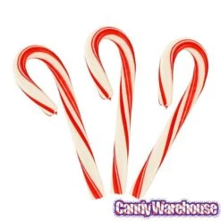 Christmas Peppermint Mini Candy Canes: 240-Piece Box -Snickers Sales Store christmas peppermint mini candy canes 240 piece box candy warehouse 3