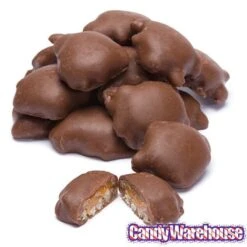 DeMet's Turtles Minis Caramel Nut Cluster Chocolates - Original: 5-Ounce Bag -Snickers Sales Store demet s turtles minis caramel nut cluster chocolates original 5 ounce bag candy warehouse 3