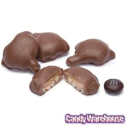 DeMet's Turtles Minis Caramel Nut Cluster Chocolates - Original: 5-Ounce Bag -Snickers Sales Store demet s turtles minis caramel nut cluster chocolates original 5 ounce bag candy warehouse 4