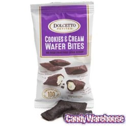 Dolcetto Cookies & Cream-Filled Wafer Bites Packs: 24-Piece Display -Snickers Sales Store dolcetto cookies and cream filled wafer bites packs 24 piece display candy warehouse 3 893da305 4b71 4bb8 a7d7 32c0c01b7ba1