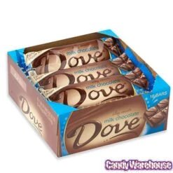 Dove Milk Chocolate Bars: 18-Piece Box -Snickers Sales Store dove milk chocolate bars 18 piece box candy warehouse 3