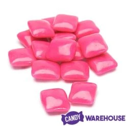 Dubble Bubble Chiclets Chewing Gum Tabs - Pink: 1.5LB Jar -Snickers Sales Store dubble bubble chiclets chewing gum tabs pink 1 5lb jar candy warehouse 4
