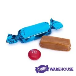 Foiled Caramel Candy - Blue: 180-Piece Bag -Snickers Sales Store foiled caramel candy blue 180 piece bag candy warehouse 5