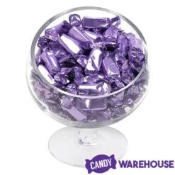 Foiled Caramel Candy - Lavender: 180-Piece Bag -Snickers Sales Store foiled caramel candy lavender 180 piece bag candy warehouse 4