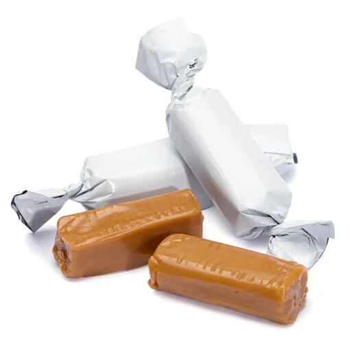 Foiled Caramel Candy - White: 180-Piece Bag 6 Foiled Caramel Candy - White: 180-Piece Bag -Snickers Sales Store foiled caramel candy white 180 piece bag candy warehouse 1