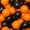 Gumballs Color Combo - Orange And Black: 4LB Box -Snickers Sales Store gumballs color combo orange and black 4lb box candy warehouse 1
