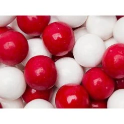 Snickers Sales Store 49 Gumballs Color Combo - Red And White: 4LB Box