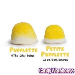 Petite Pufflettes Gummy Bites - Lemon: 16-Ounce Bag 11 Petite Pufflettes Gummy Bites - Lemon: 16-Ounce Bag -Snickers Sales Store petite pufflettes gummy bites lemon 16 ounce bag candy warehouse 4