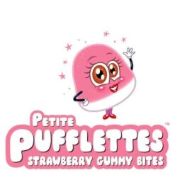 Petite Pufflettes Gummy Bites - Strawberry: 16-Ounce Bag -Snickers Sales Store petite pufflettes gummy bites strawberry 16 ounce bag candy warehouse 3