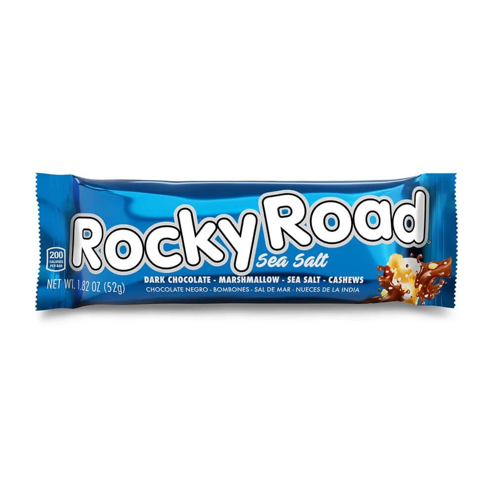 Rocky Road Sea Salt Candy Bars: 24-Piece Box 4 Rocky Road Sea Salt Candy Bars: 24-Piece Box - Image 2