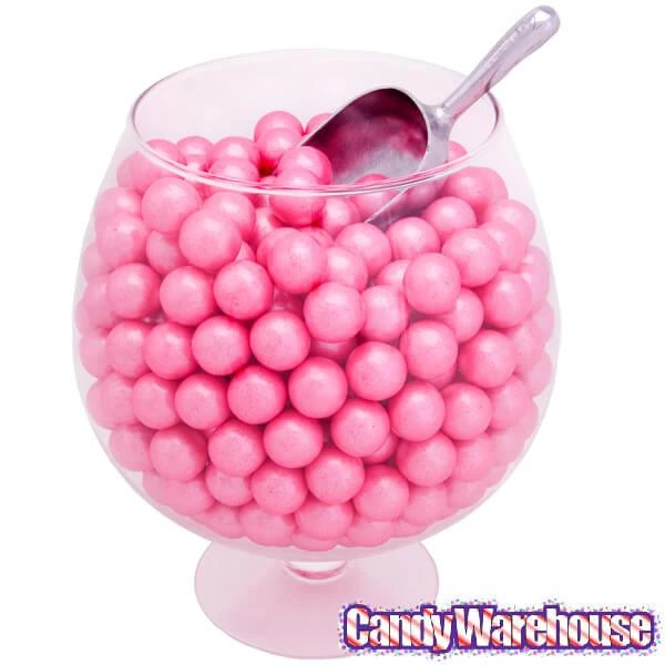 Shimmer Pearl Pink 1-Inch Gumballs: 2LB Bag 4 Shimmer Pearl Pink 1-Inch Gumballs: 2LB Bag - Image 2