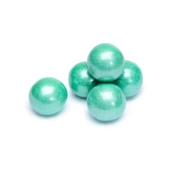 Snickers Sales Store 51 Shimmer Pearl Turquoise 1-Inch Gumballs: 2LB Bag