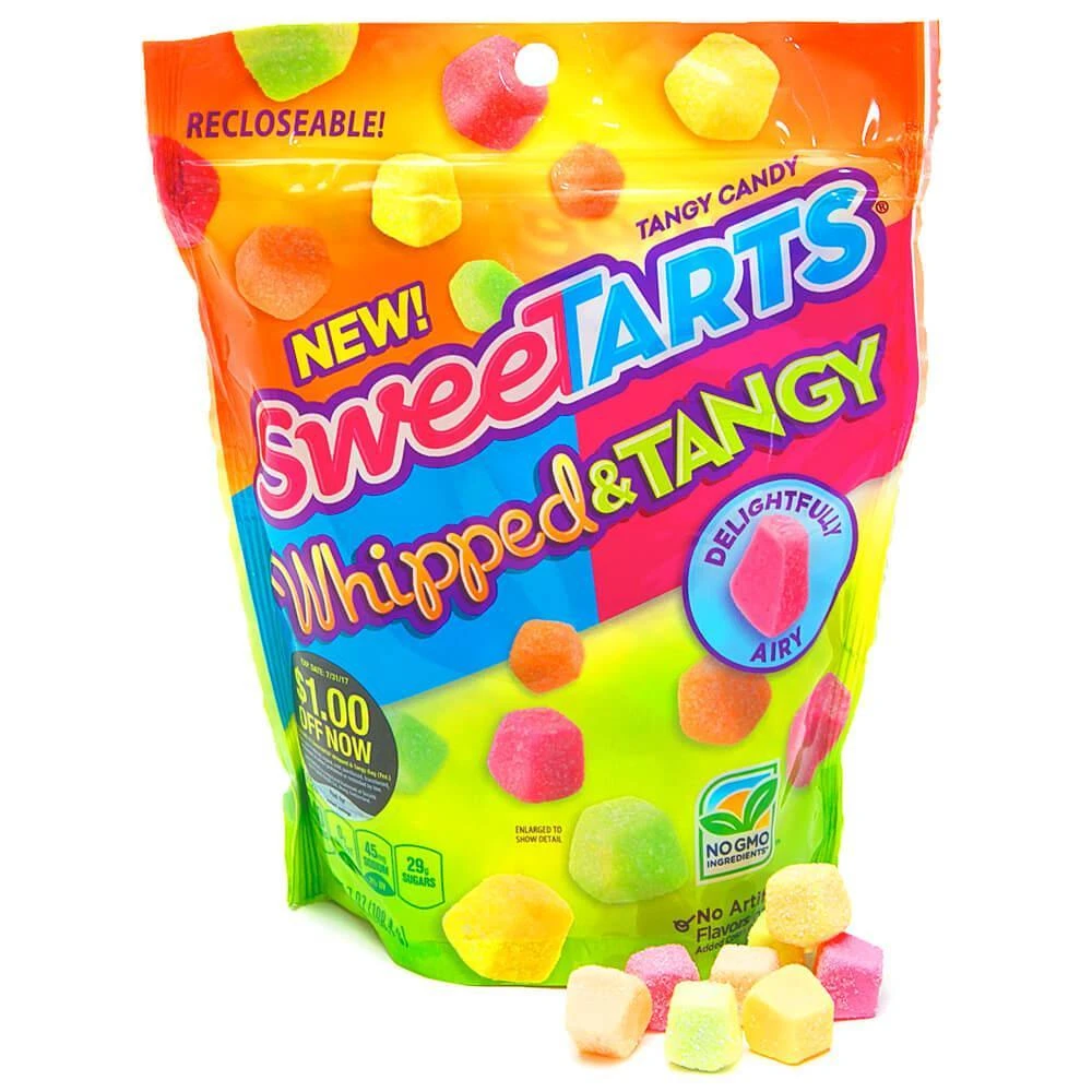 SweeTarts Whipped And Tangy Chewy Bites Candy: 7-Ounce Bag 3 SweeTarts Whipped And Tangy Chewy Bites Candy: 7-Ounce Bag