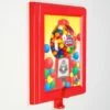 Wall Mounted Gumball Machine Dispenser Frame With Gumballs -Snickers Sales Store wall mounted gumball machine dispenser frame with gumballs candy warehouse 1