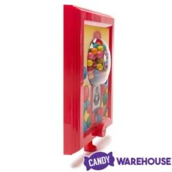 Wall Mounted Gumball Machine Dispenser Frame With Gumballs -Snickers Sales Store wall mounted gumball machine dispenser frame with gumballs candy warehouse 3