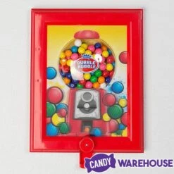 Wall Mounted Gumball Machine Dispenser Frame With Gumballs -Snickers Sales Store wall mounted gumball machine dispenser frame with gumballs candy warehouse 4